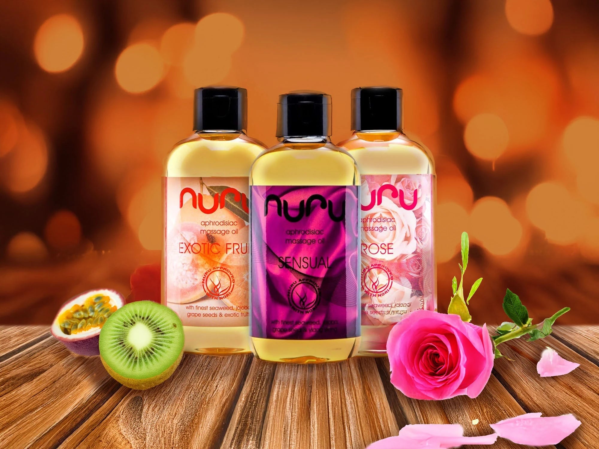 NURU MASSAGE OILS
