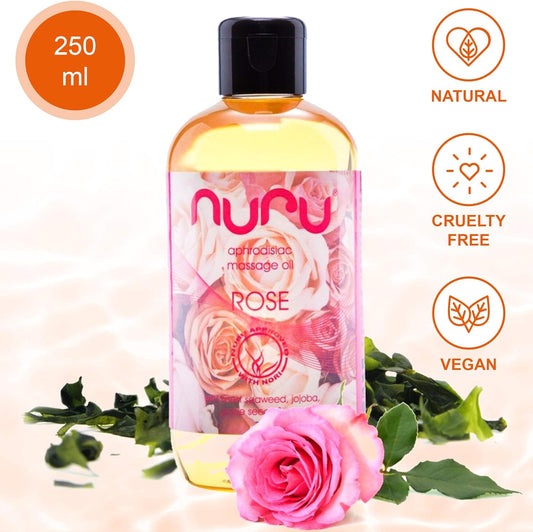 NURU Massage Oil Rose